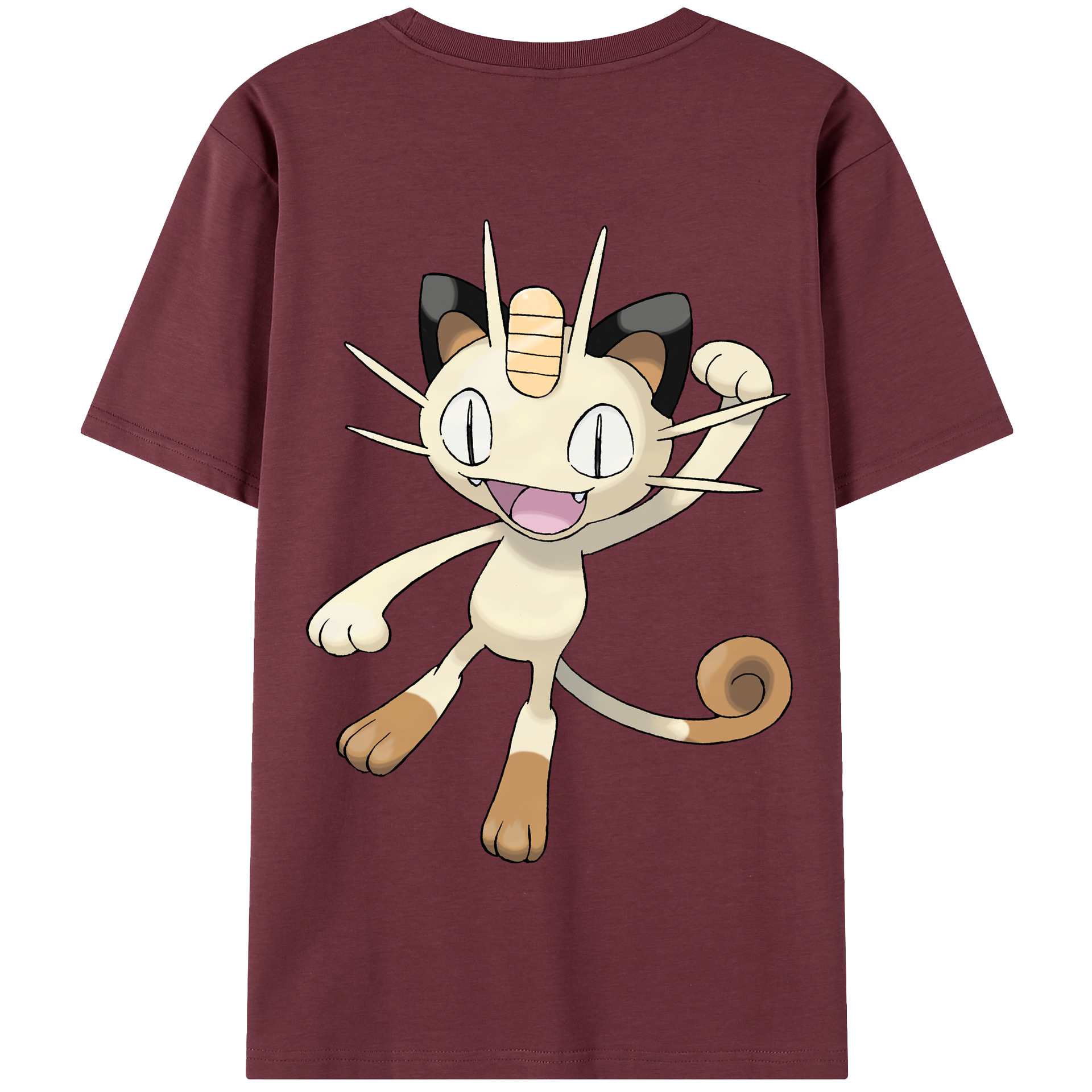 （画像用） ポケットモンスター Pokémon 綿100％半袖Tシャツ（背面プリント）